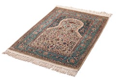 Hereke Rug, a Silk Prayer Rug from Turkey
