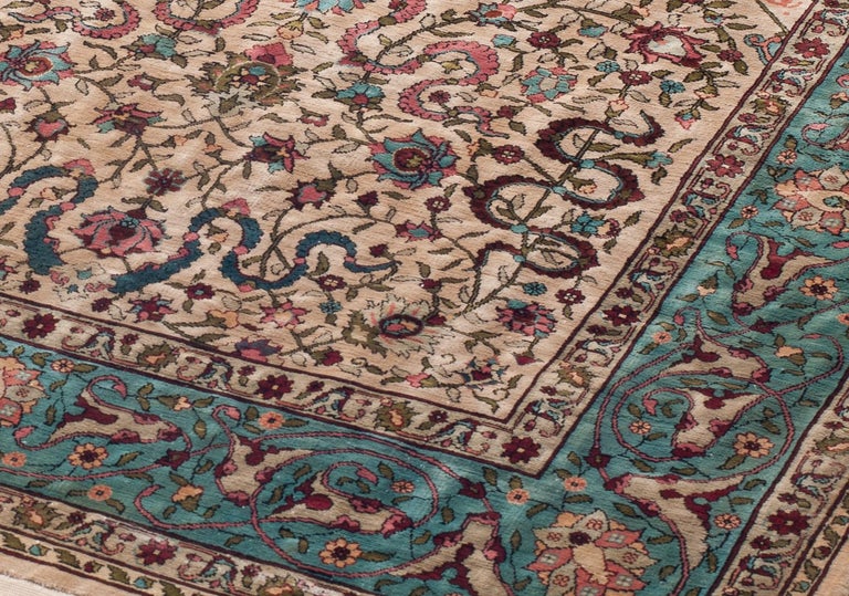 Hereke Rug, a Silk Prayer Rug from Turkey For Sale at 1stDibs