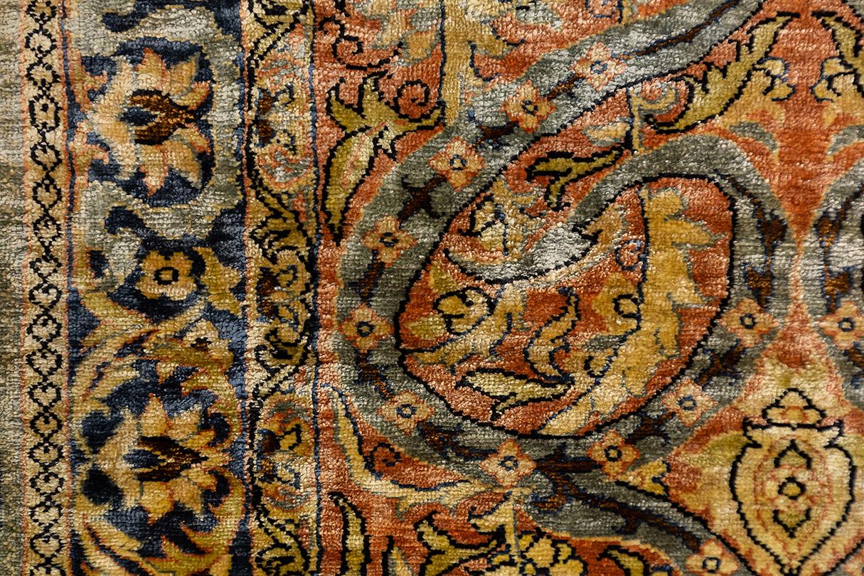 Hereke Rug Extra Silk For Sale 1