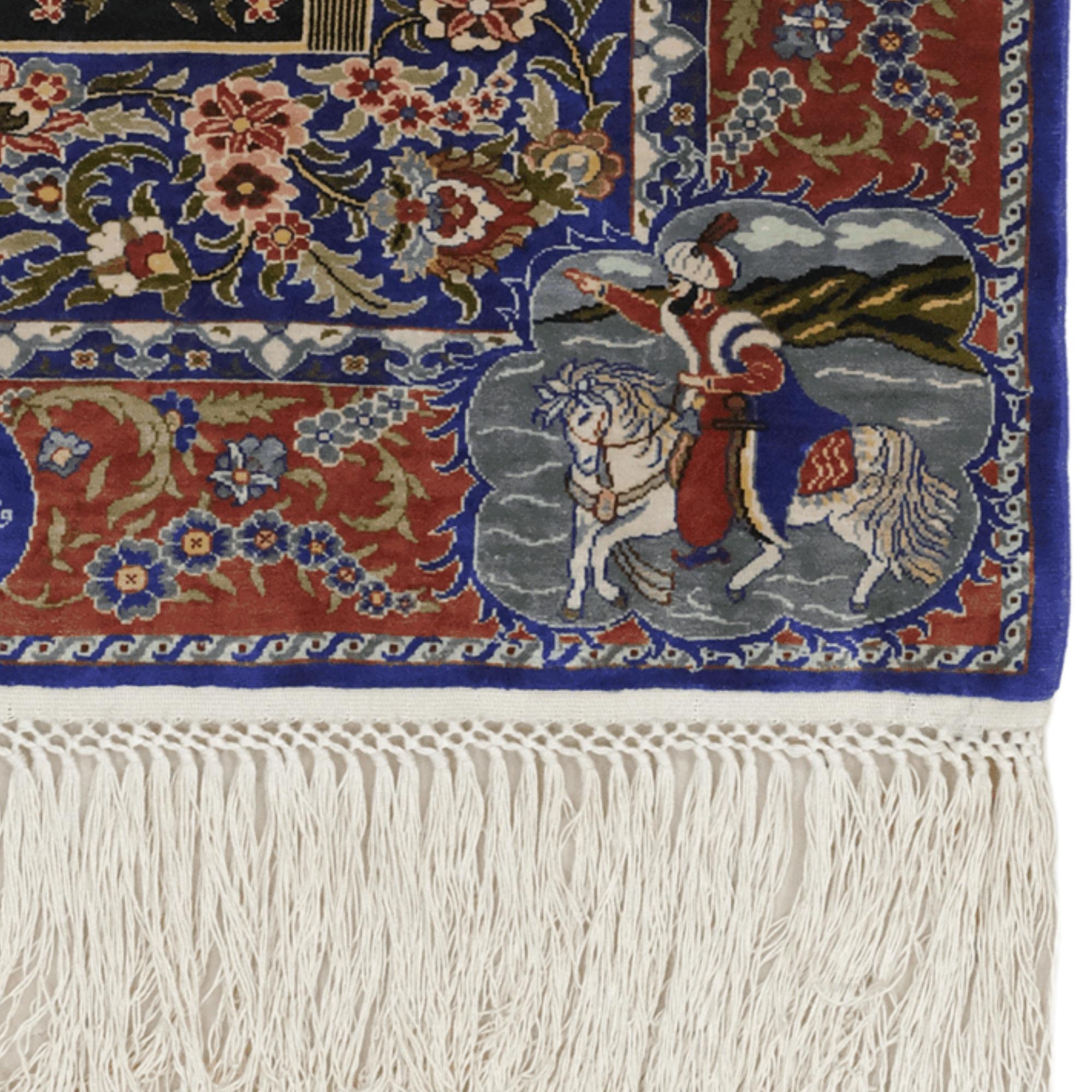 XX secolo Hereke Silk del laboratorio Hasoglu in vendita