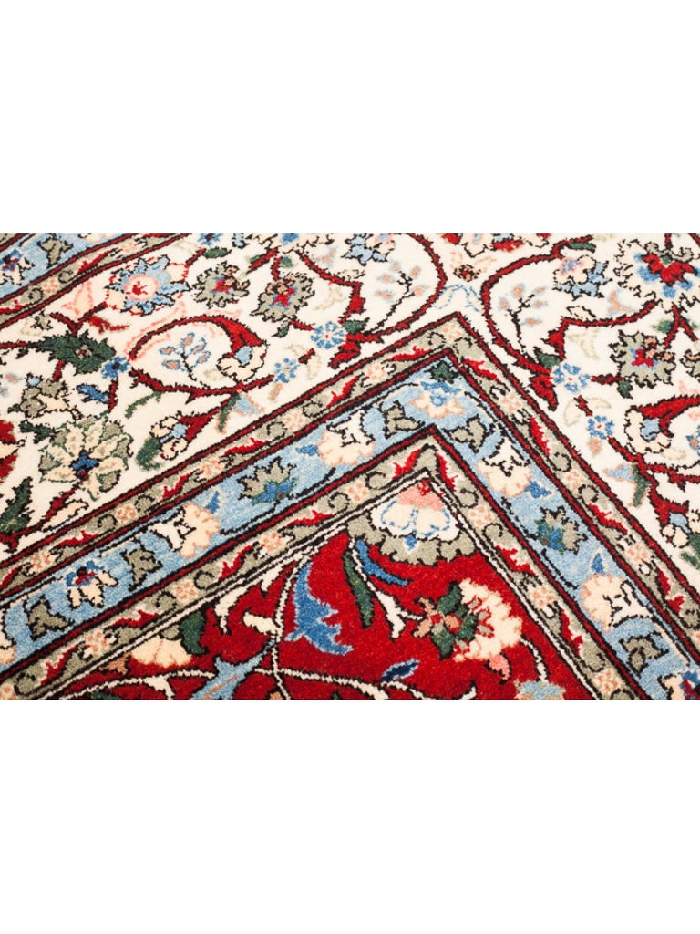 Hereke Wool and Cotton Carpet Turkish Anatolian Rug For Sale at 1stDibs