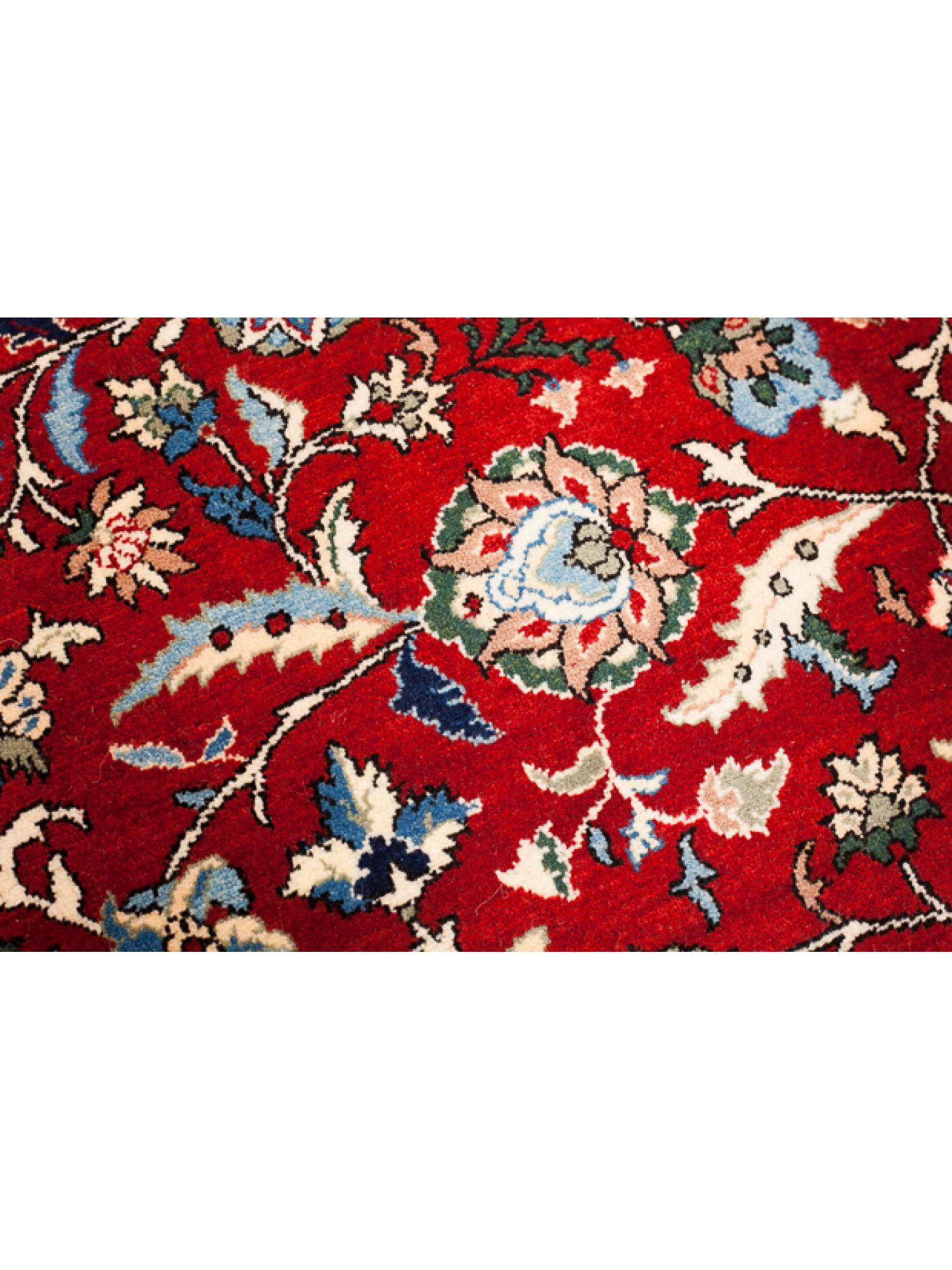Hand-Woven Hereke Wool & Cotton Carpet - Turkish Anatolian Rug For Sale