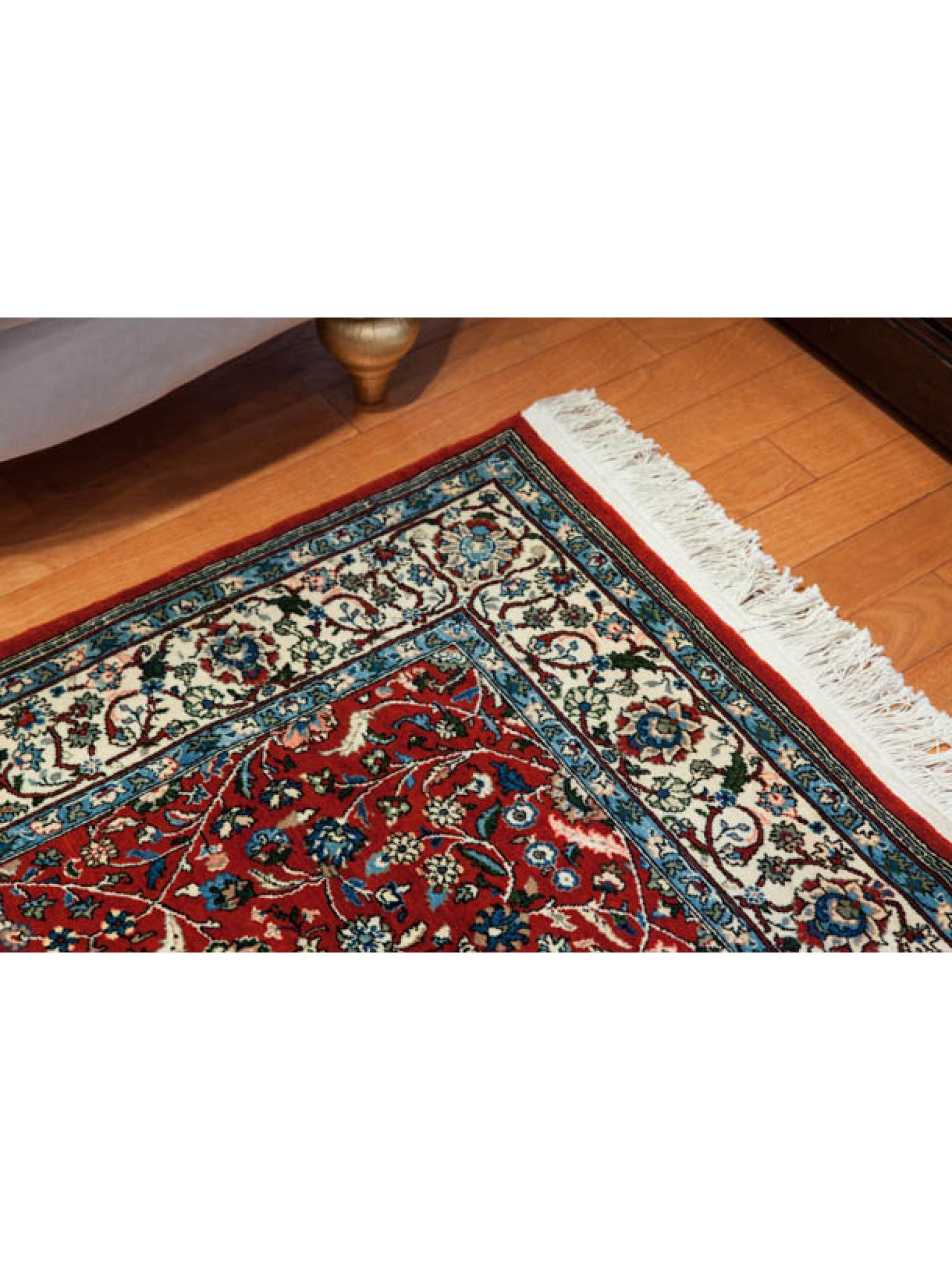 Hereke Wool & Cotton Carpet, Turkish Anatolian Rug 1