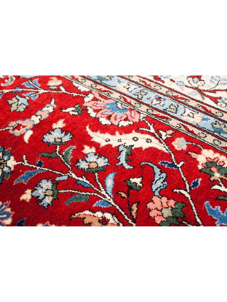 Hereke Wool and Cotton Carpet Turkish Anatolian Rug For Sale at 1stDibs