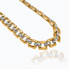 Herencia Square And Oval Choker