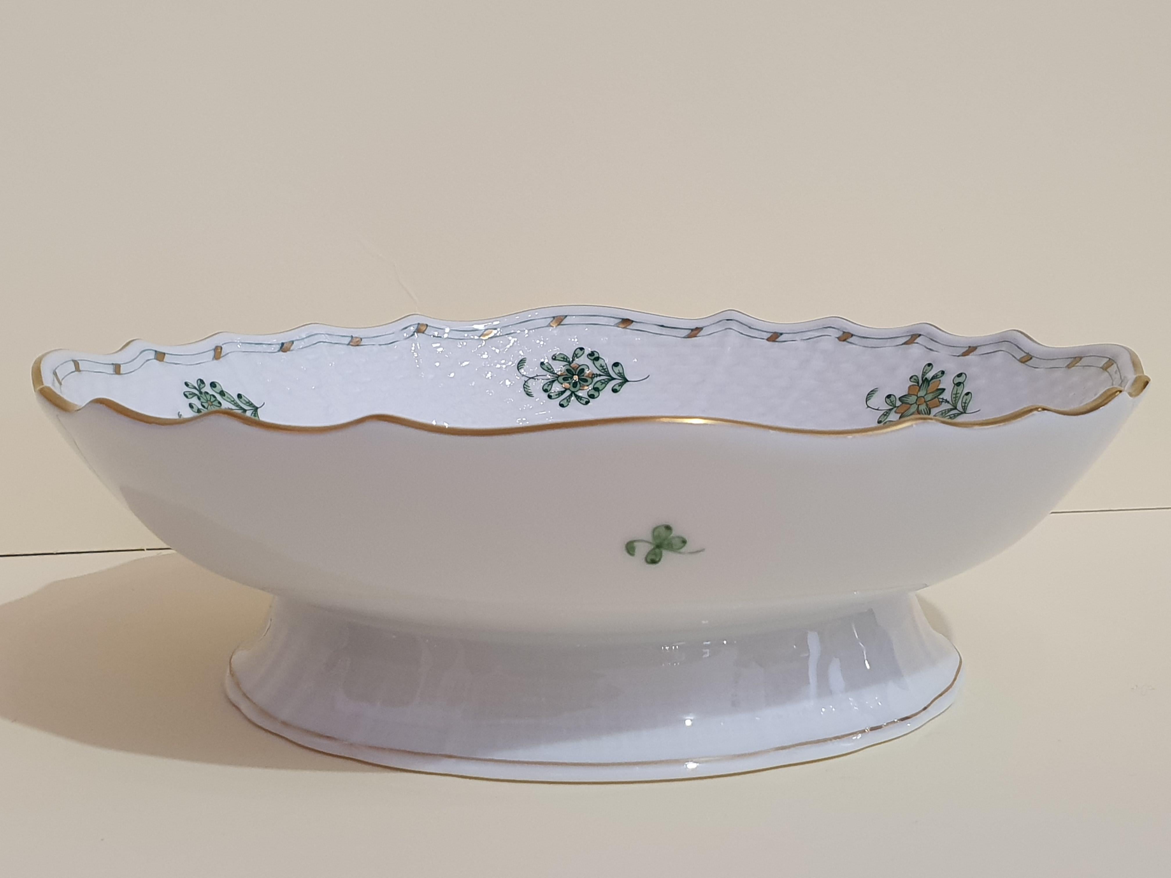 Contemporary Herend Hand Painted Porcelain 