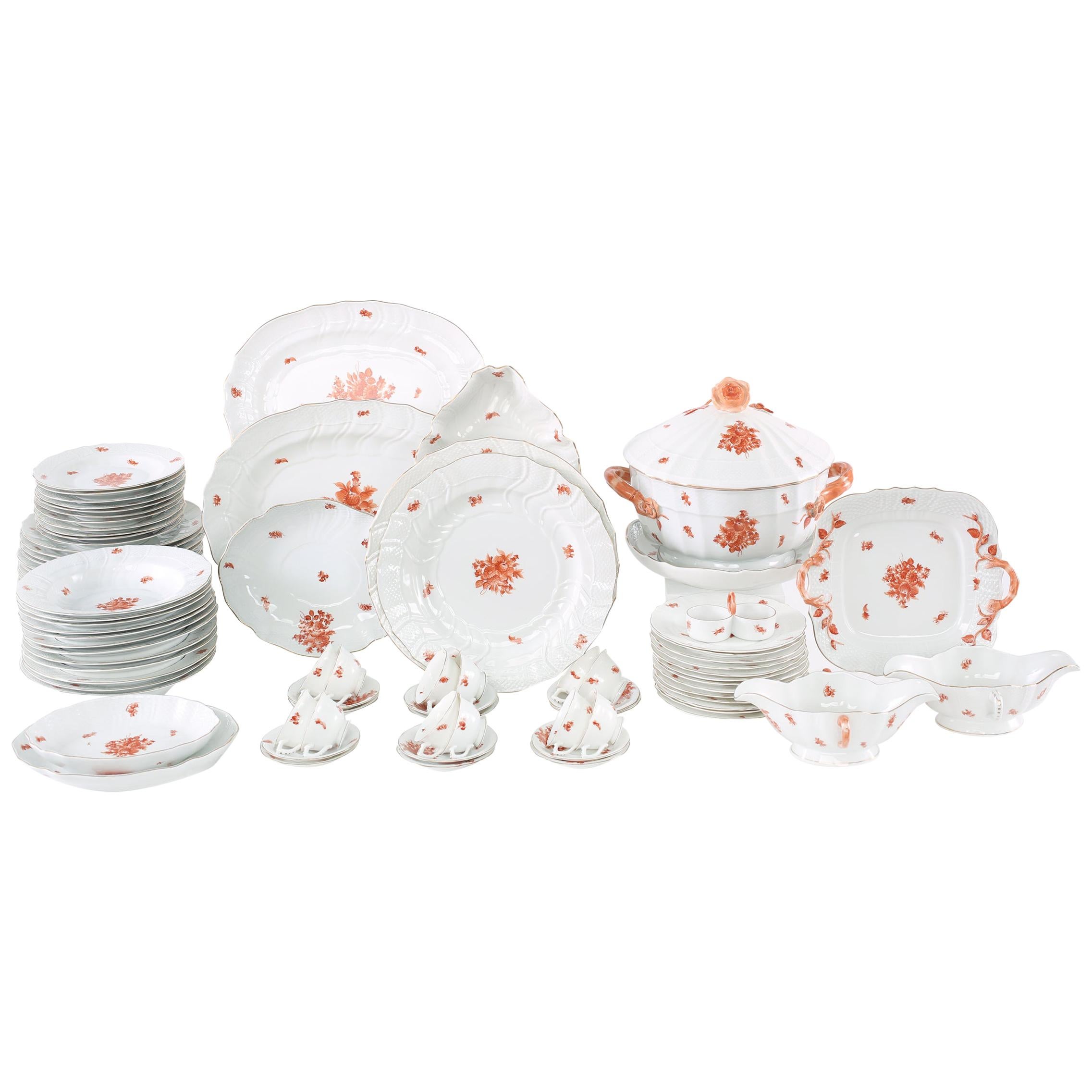 Herend Hungarian Dinner Service / Serving Pieces