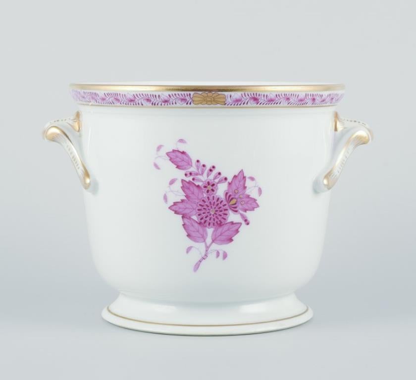 Herend, Hongrie.
Pot de fleurs 