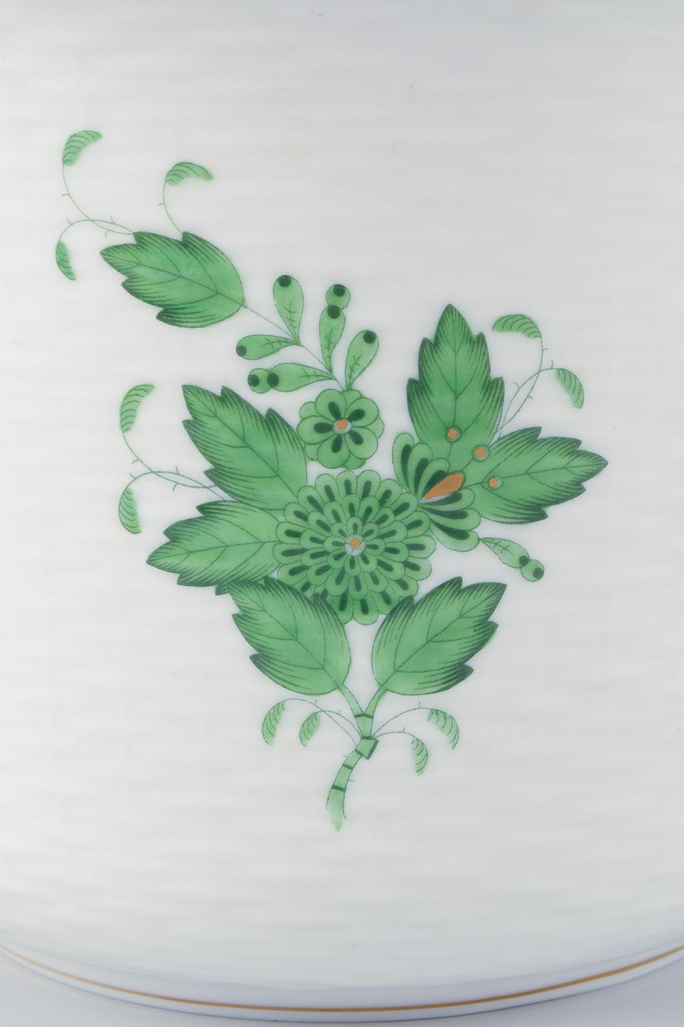 Ungherese Herend, Ungheria. Bouquet cinese Apponyi Greene & Greene, vaso da fiori in porcellana. in vendita