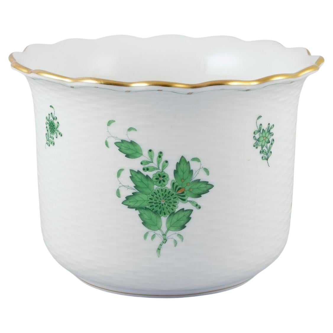 Herend, Ungheria. Bouquet cinese Apponyi Greene & Greene, vaso da fiori in porcellana. in vendita