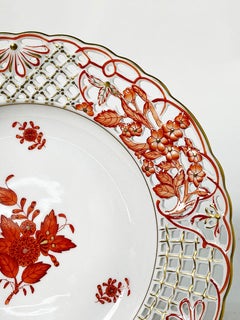 Wandschmuckteller „Apponyi Rust“ aus Ungarn aus Porzellan von Herend