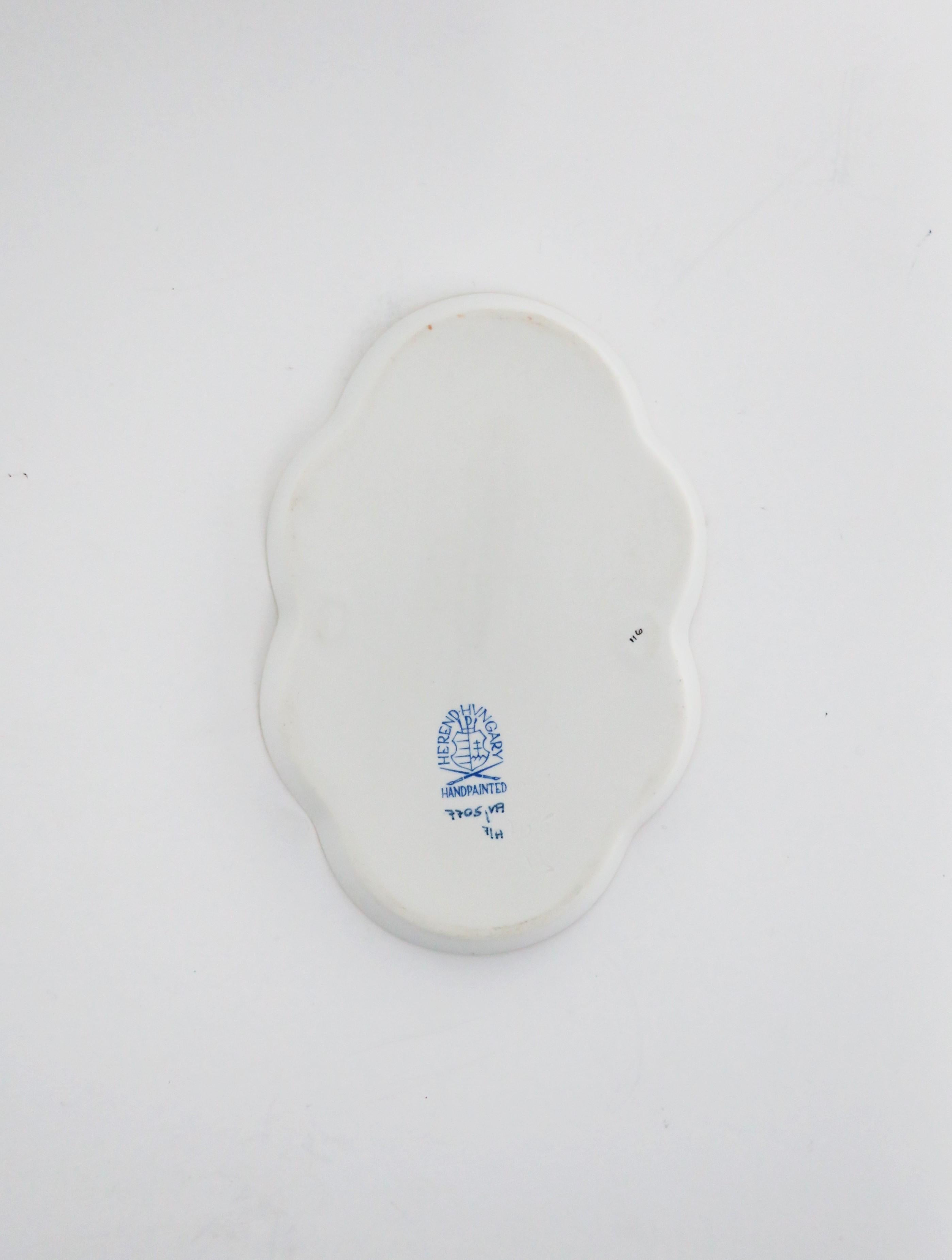 Herend Hungary Porcelain Jewelry Dish 4