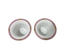 Herend Hungary Porcelain vases "Chinese Bouquet Apponyi Purple"