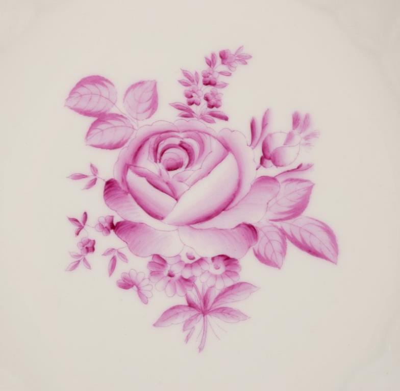 Herend, Hungría. Juego de seis platos hondos de porcelana. Húngaro en venta
