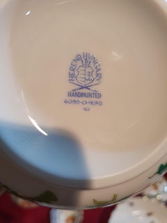 Herend "Poisson" Hand Painted Polychrome Porcelain Potiche, Hungary, Modern