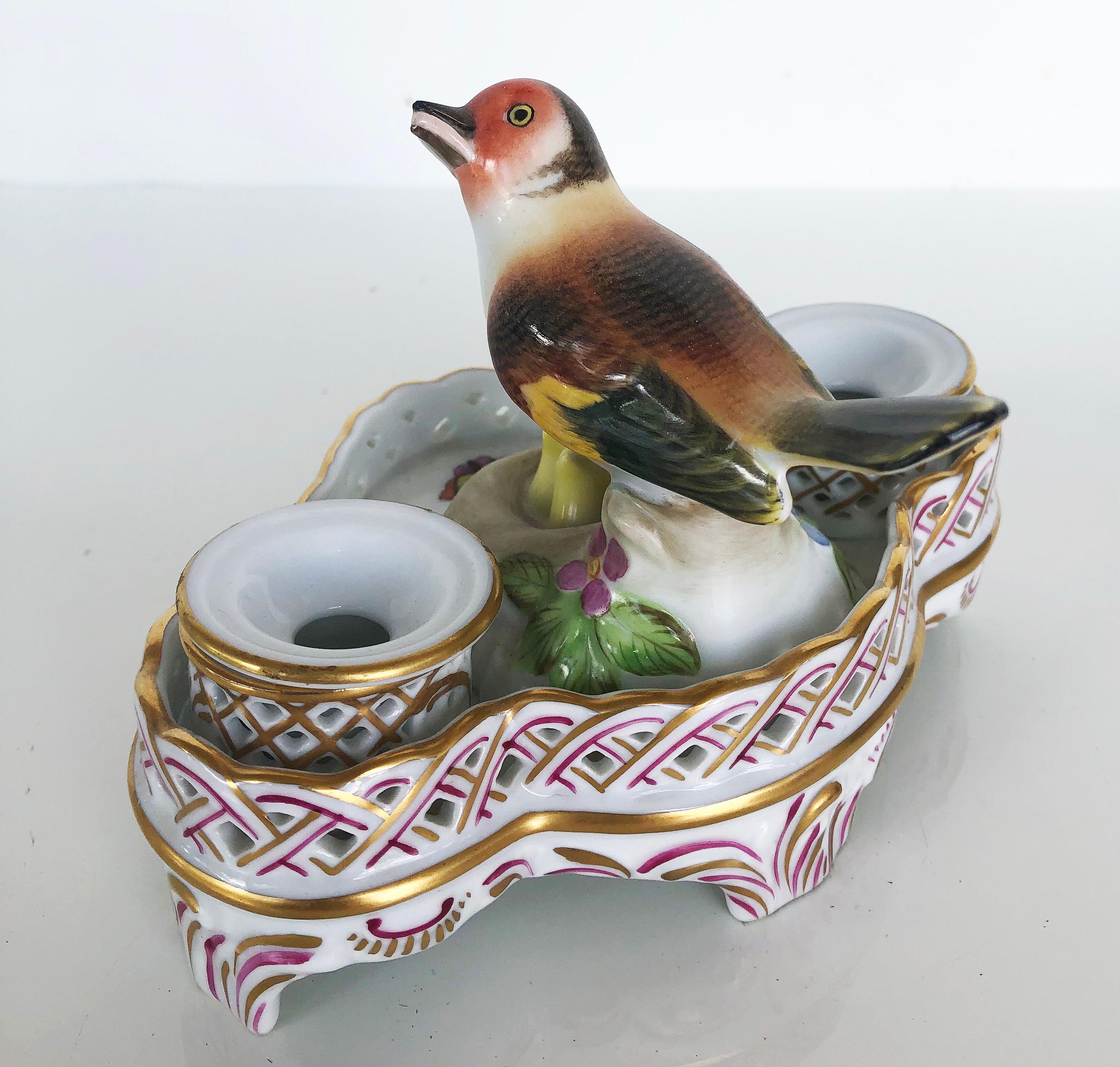 Hungarian Herend Porcelain Birds 