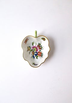 Herend Porcelain Bowl Fruits Flowers