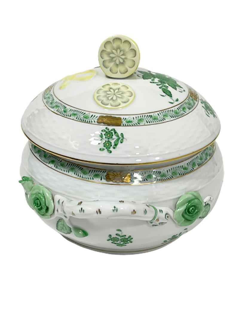 herend chinese bouquet green