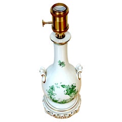 Lampada da tavolo Herend in porcellana "Chinese Bouquet- Green