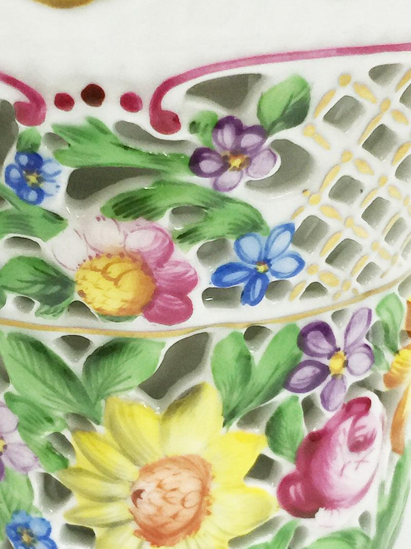 Herend Porcelain, Hungary Double Walled Vase at 1stDibs herend hungary vase, herend vases