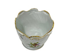 Herend Porcelain Pheasant Pattern Cachepot
