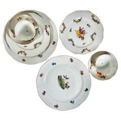 Vintage Herend porcelain service