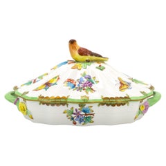 Herend Porcelain Tableware Covered Bowl / Tureen