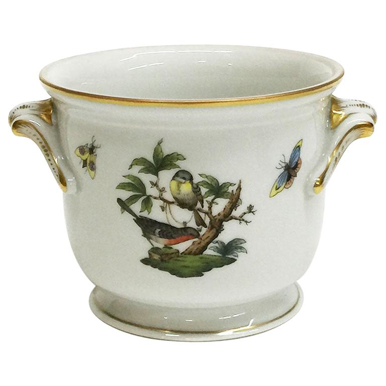 Herend Porcelain Very Small "Rothschild" Cachepot