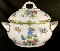 Herend Queen Victoria Suppenterrine mit Deckel