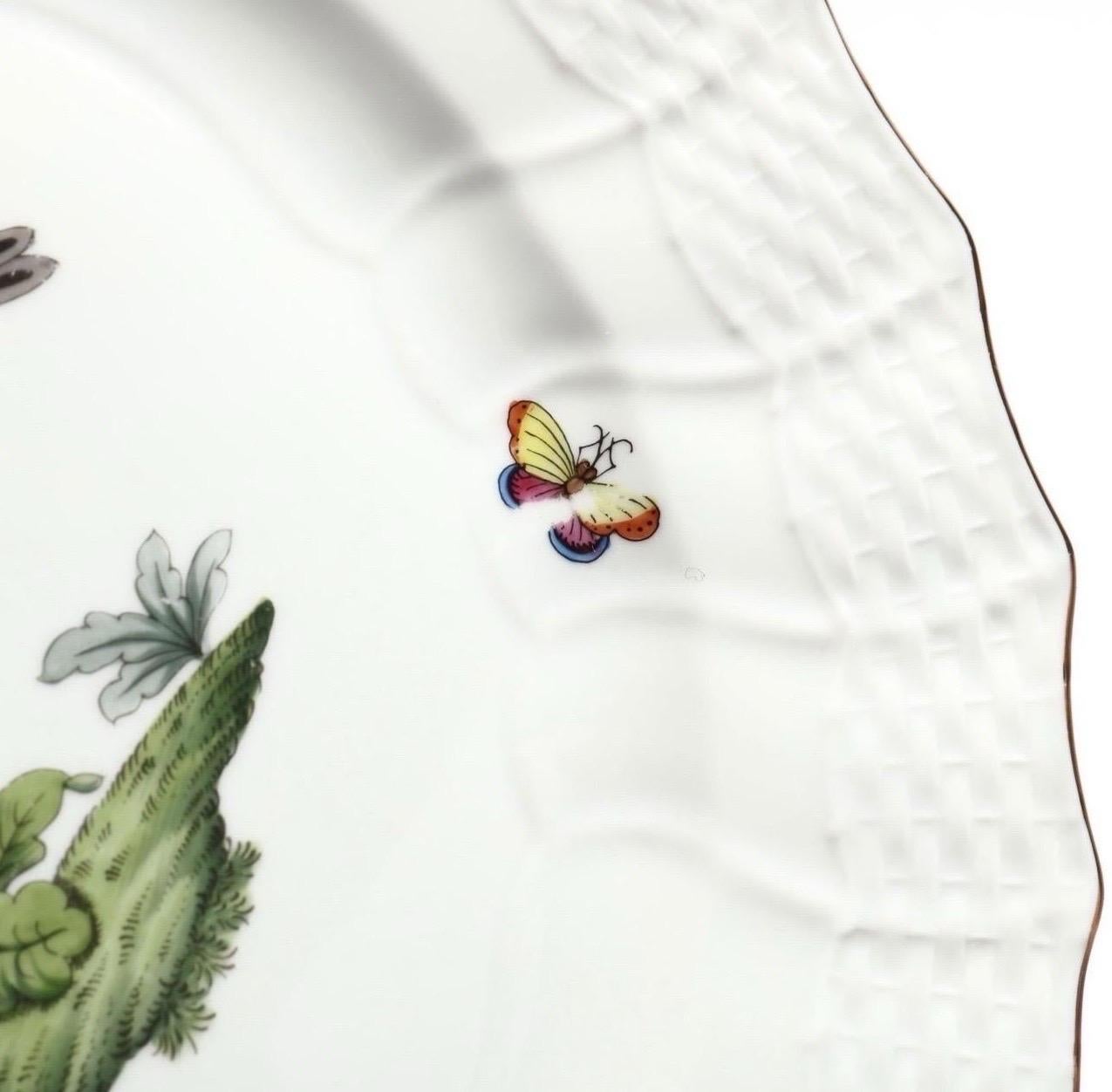 Porcelaine Service de table Herend Rothschild Bird ~ 60 pièces ~ 12 couverts en vente