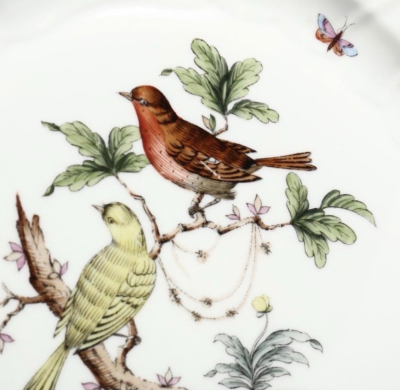 Service de table Herend Rothschild Bird ~ 60 pièces ~ 12 couverts en vente 1