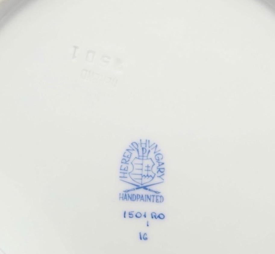 Service de table Herend Rothschild Bird ~ 60 pièces ~ 12 couverts en vente 2