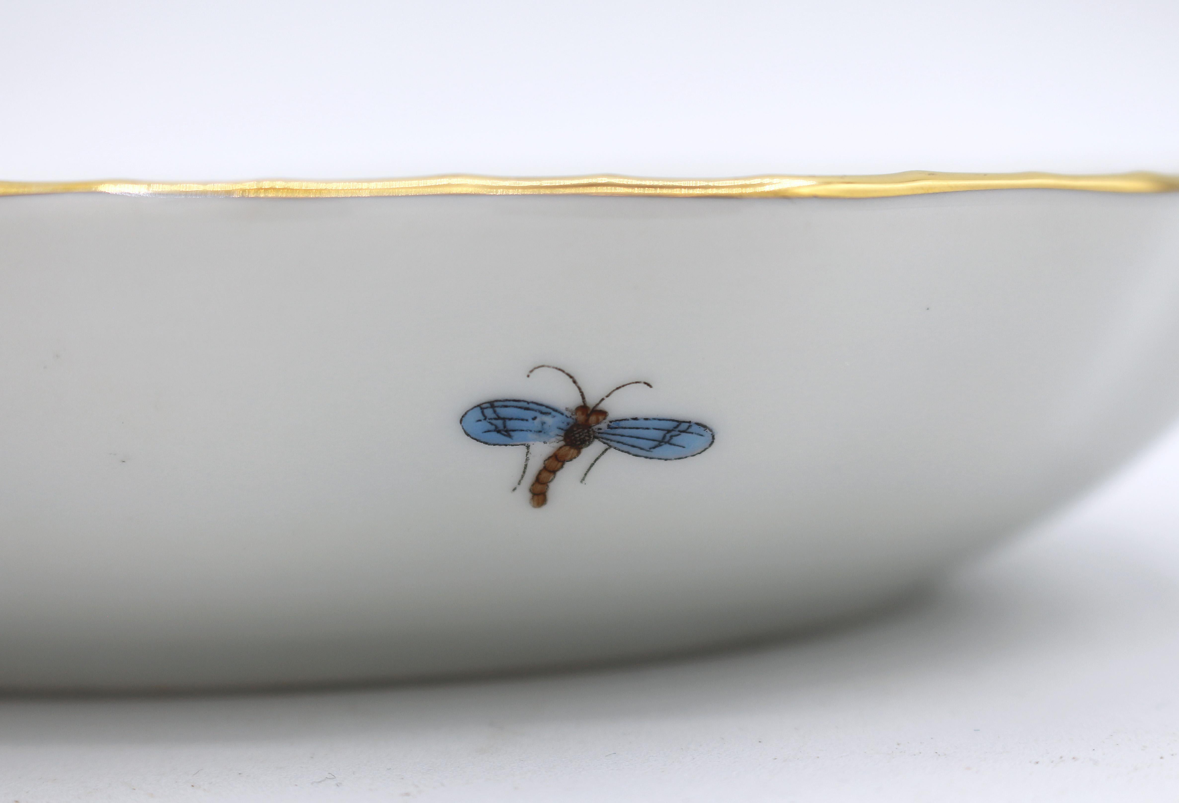 Other Herend Rothschild Bird Pair of Serving Dishes
