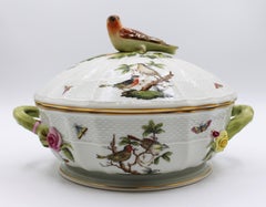 Herend Rothschild Bird Vegetable Dish