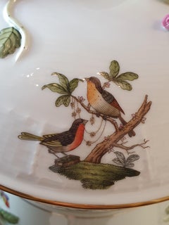 Herend "Rothschild" Piatto per verdure coperto in porcellana dipinta a mano, Ungheria, &New