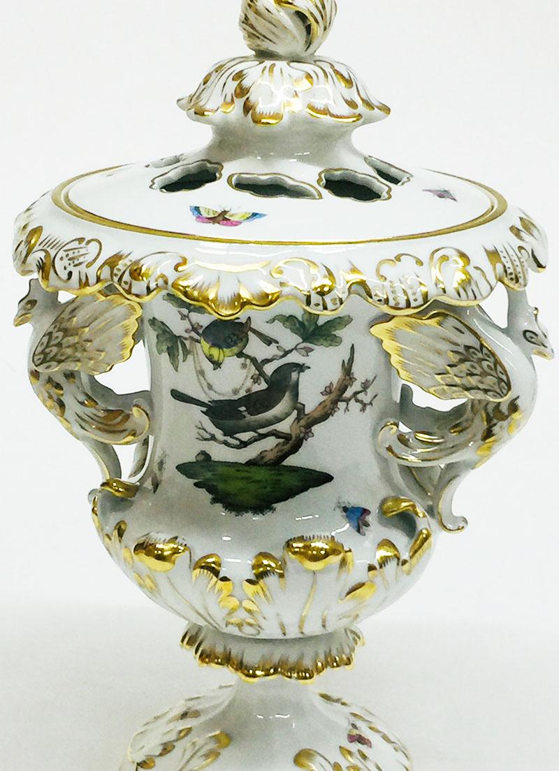 Vase à couvercle Herend 