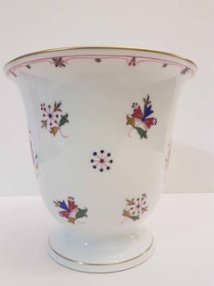 Herend Vase Hand-Painted Hungarian Porcelain, Modern