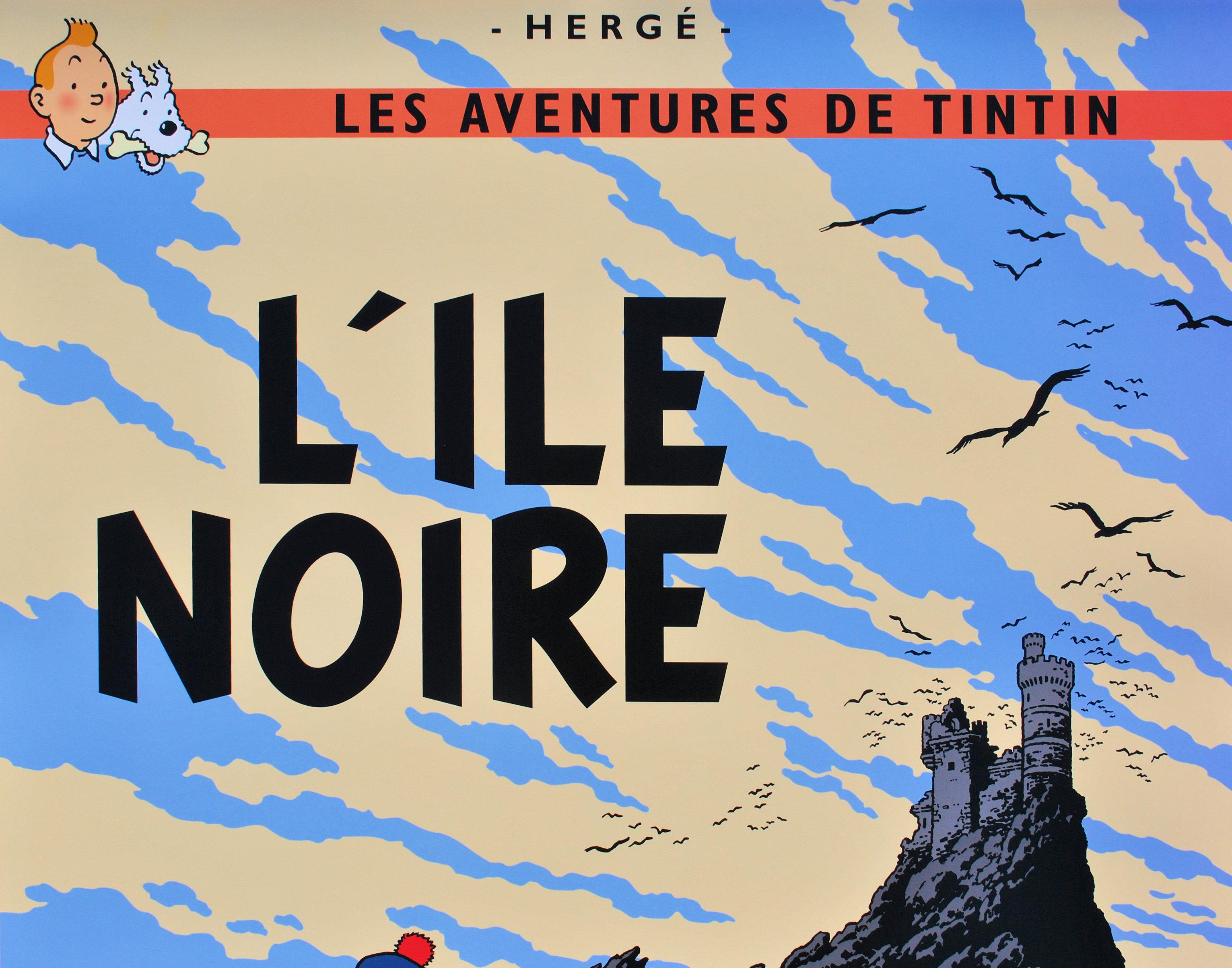 Hergé (1907-1983)
La Isla Negra (L'Ile Noire), 2024

Cartel oficial
Sobre papel grueso satinado 70 x 50 cm (c. 27,5 x 19,6 pulg.)

INFORMACIÓN :  Edición oficial y autorizada del Museo Hergé (Lovaina, Bélgica). Este cartel utiliza el visual de la