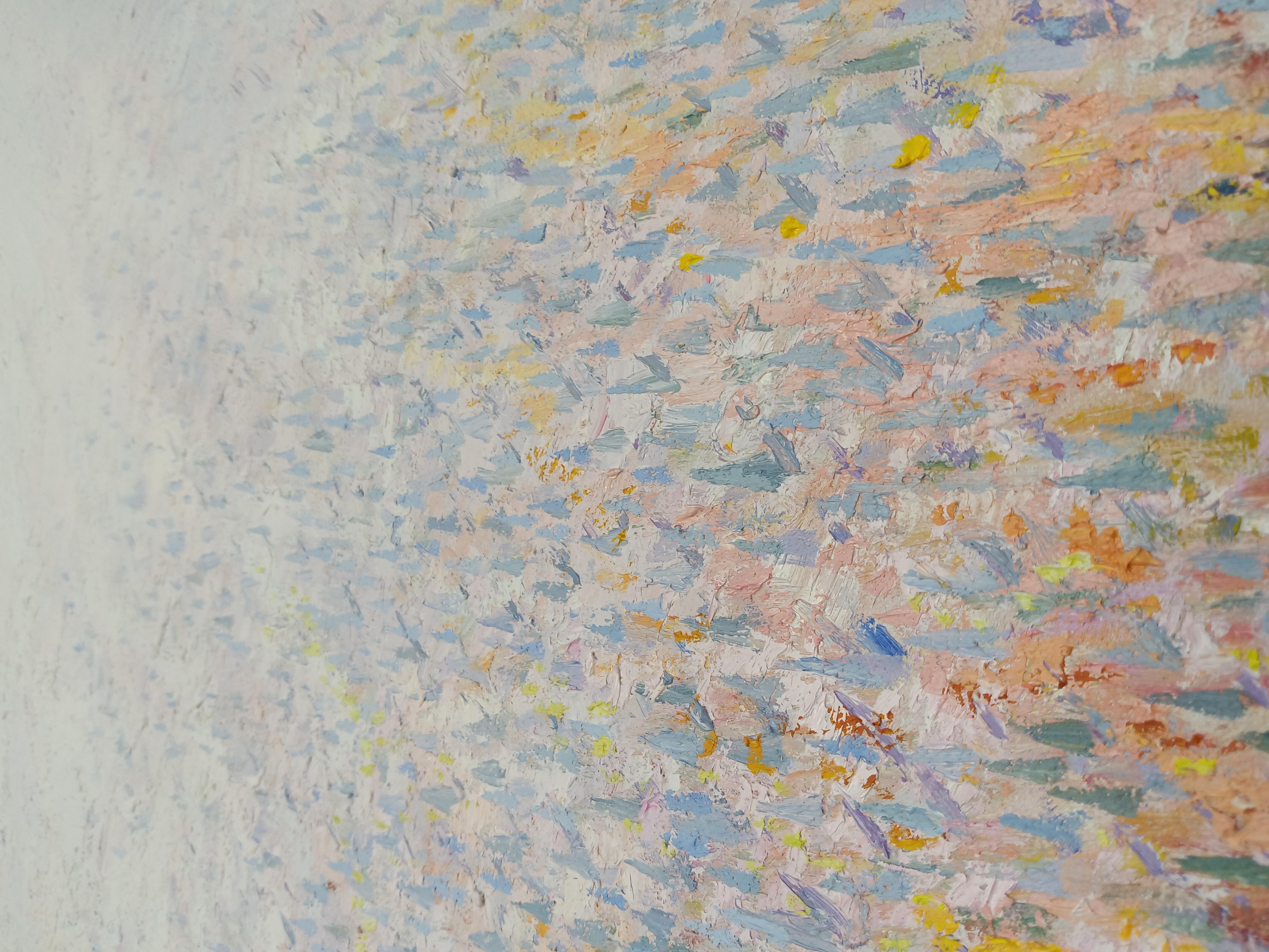 Echi d'autunno   42 X 49 - Painting di Heriberto Mora
