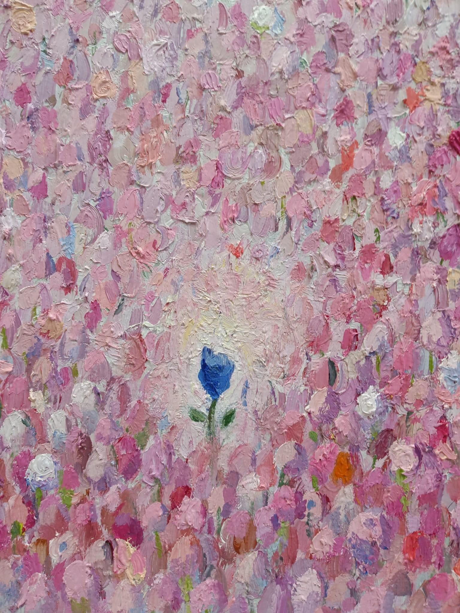 Primavera  37 X 42 - Painting di Heriberto Mora
