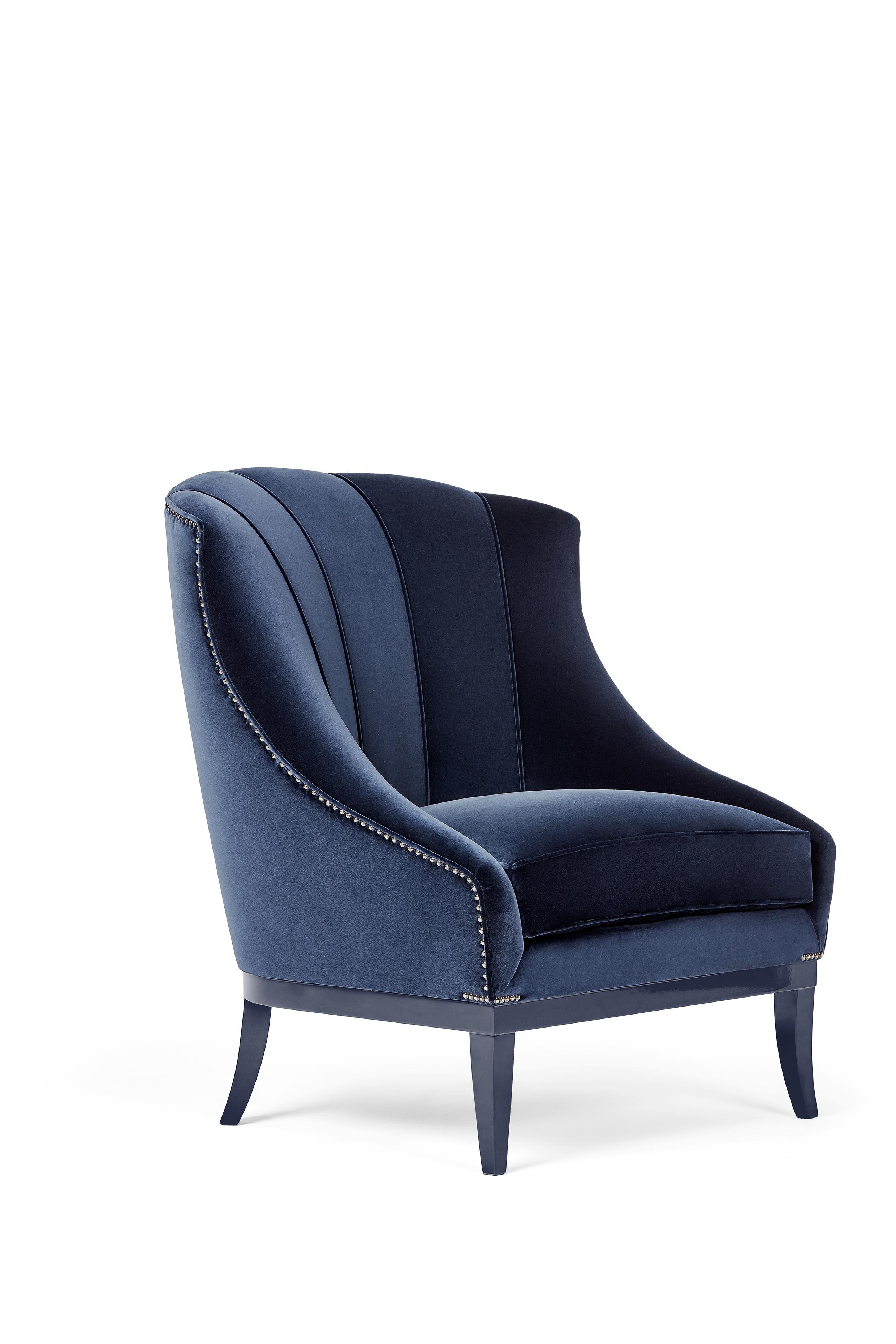 Post-Modern Heritage Armchair by Munna For Sale