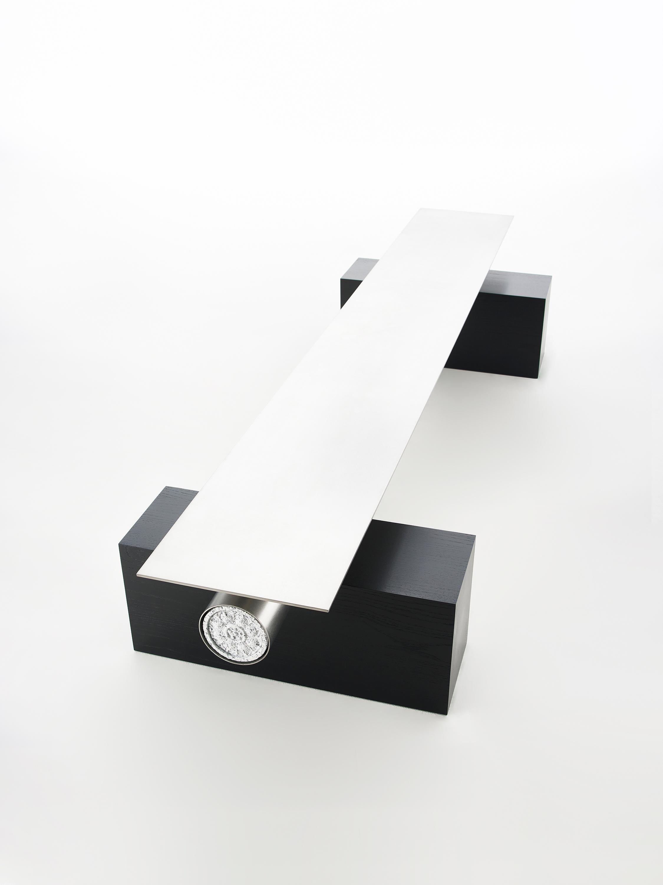Korean Heritage Bench by Lee Jung Hoon For Sale