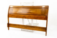 Heritage by Henredon Mid Century Full Walnut Headboard