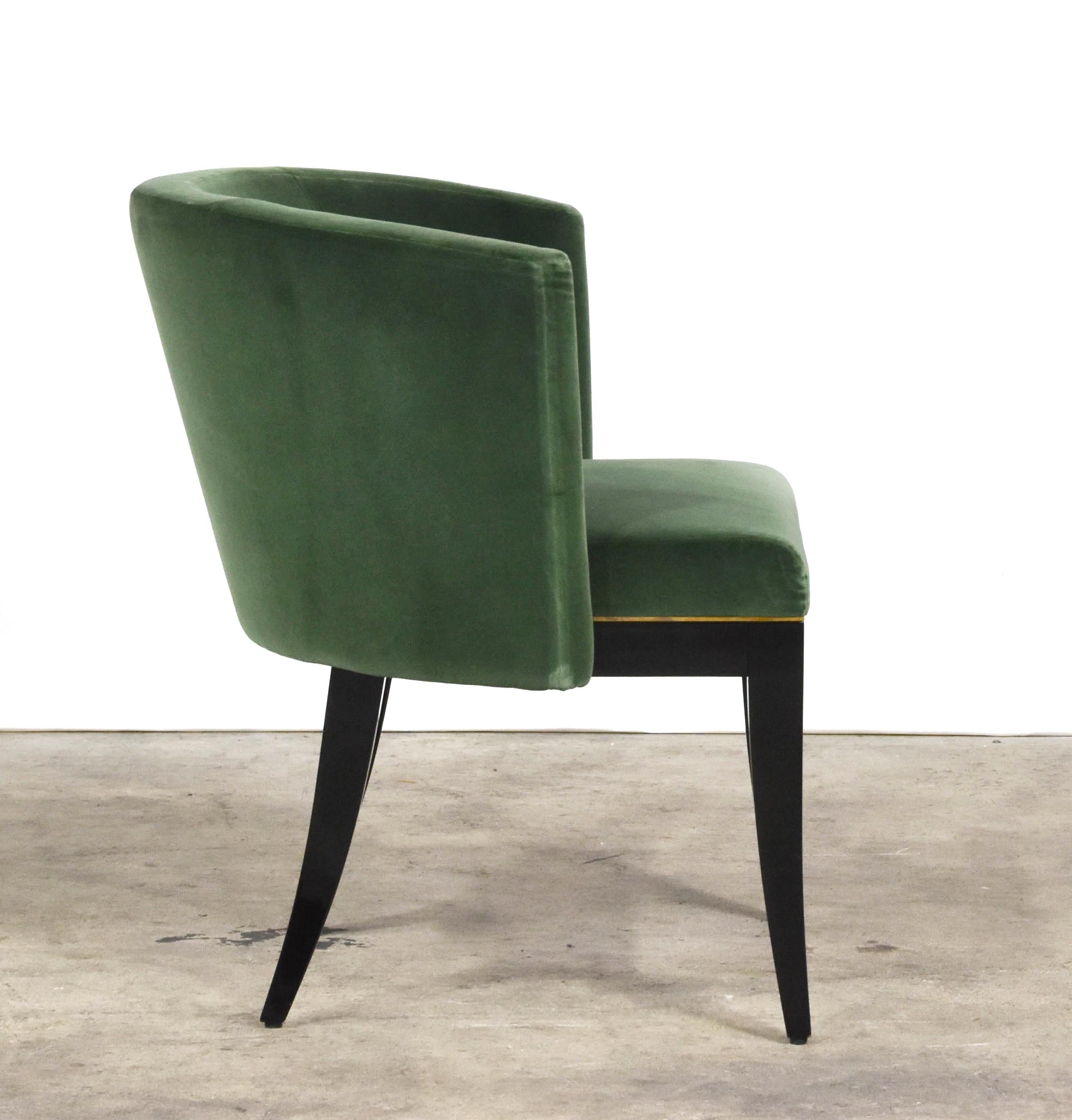 Modern Heritage Collection Emerald Armchair For Sale