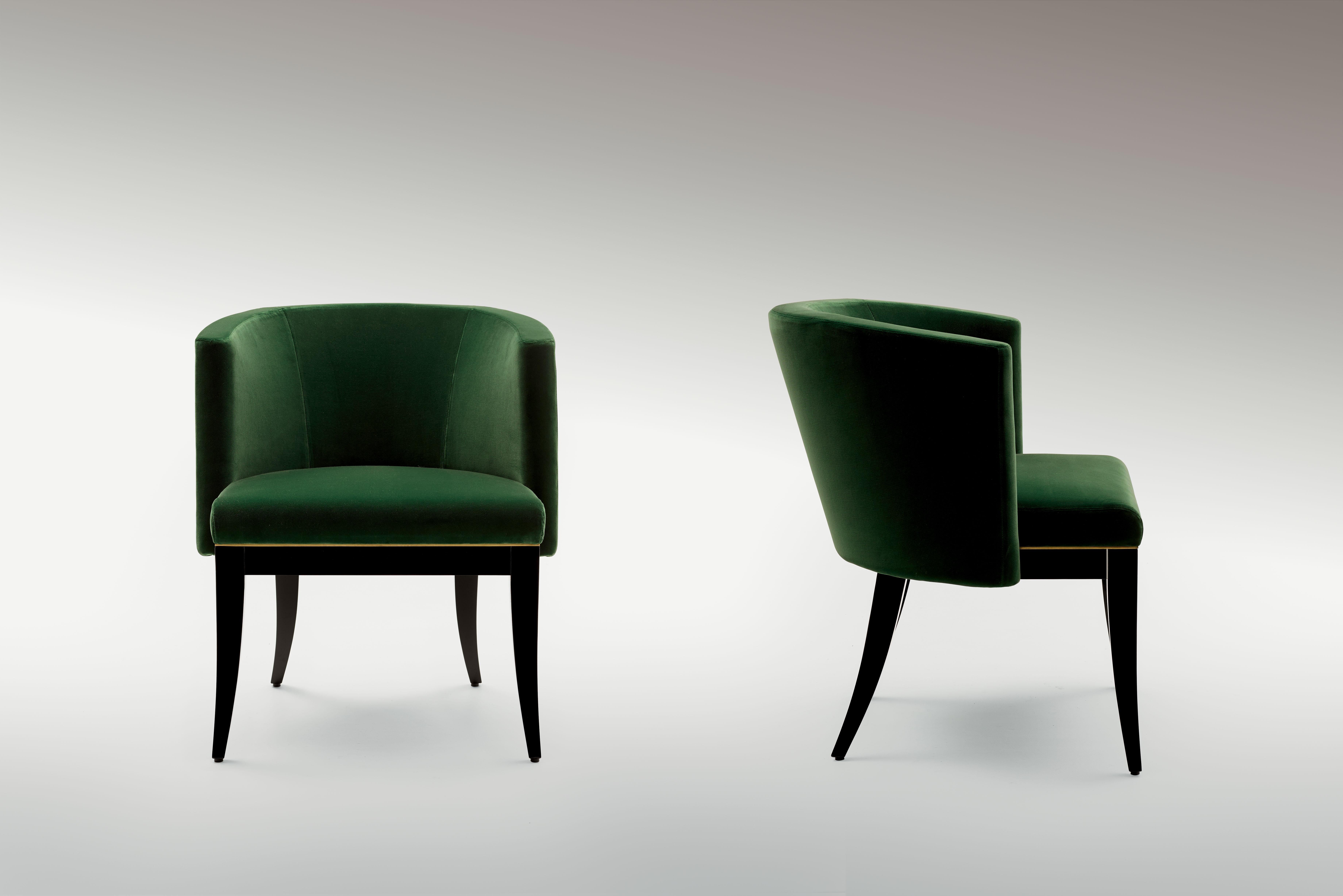 Heritage Collection Emerald Armchair In Good Condition For Sale In Miami, FL