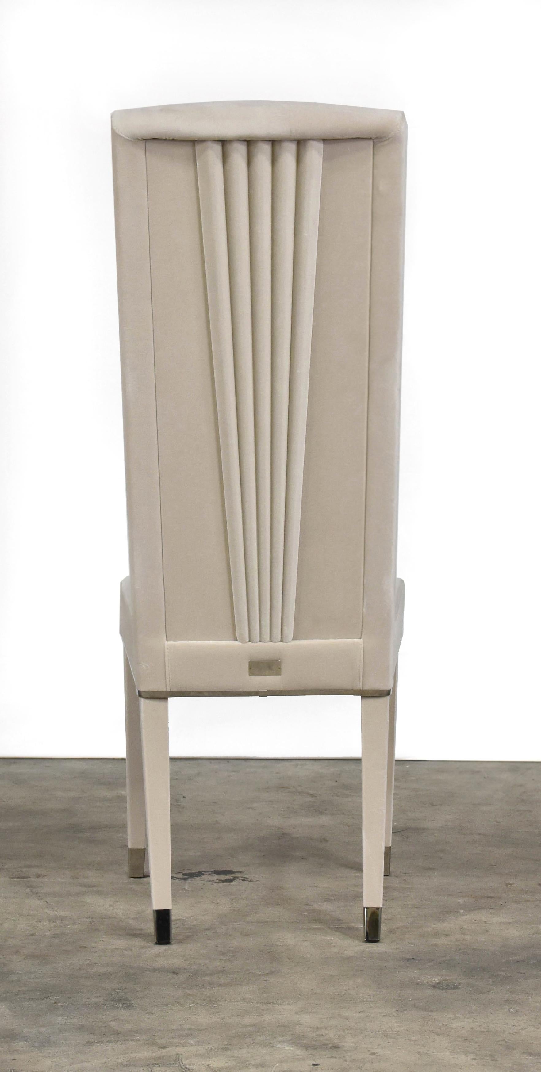 Heritage Collection Plisse Chair In Good Condition For Sale In Miami, FL