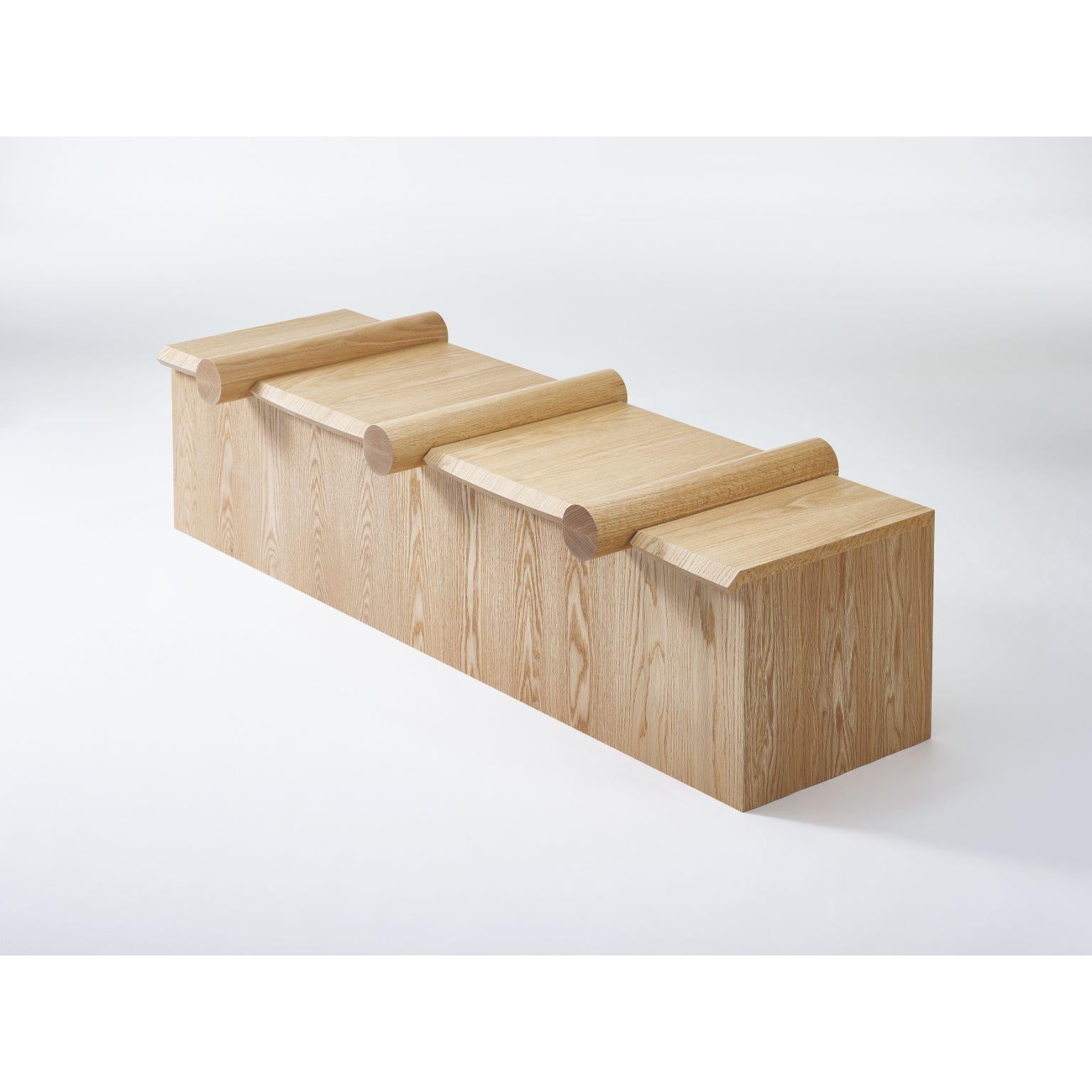 Heritage Giwa sideboard by Lee Jung Hoon
Dimensions: D 163.2 x W 53 x H 41.1 cm
Materials: Red oak

The Heritage series, created by designer Lee Jung-hoon is a collection of sculptural modern furniture. The designs are inspired by the