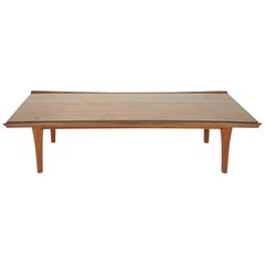 Heritage Mid-Century Modern Walnut Coffee Table