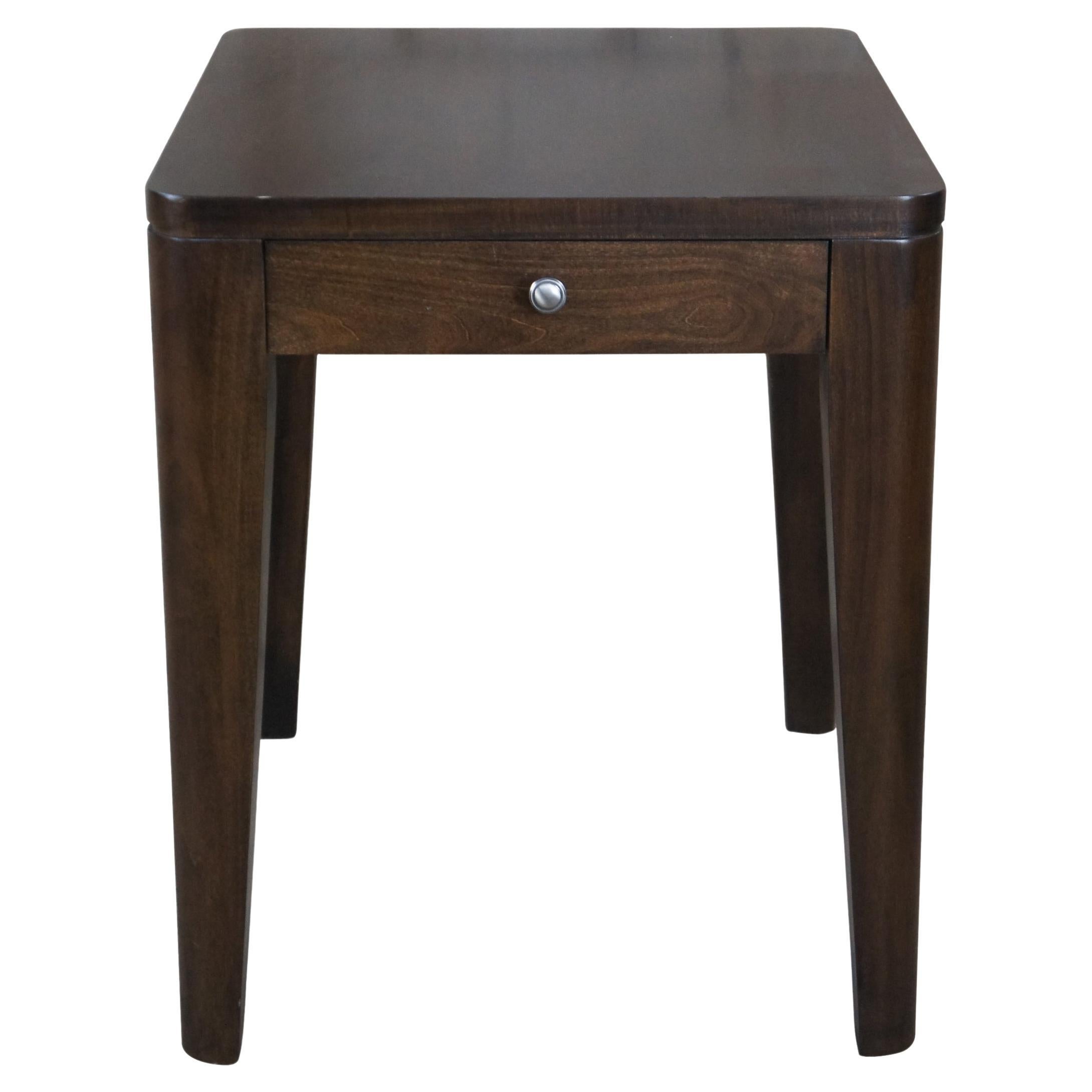 Heritage Modern Walnut Finish Occasional End Table or Nightstand 260-840-1
