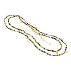 Heritage Multi Tourmaline Gold 18 Karat Gemstone Convertible Wrap